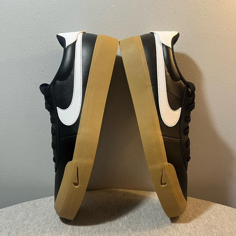 Nike Court Shot Black White Gum Bottom Sneaker Men's Shoe Size 11 FQ8146-003 - Picture 7 of 11